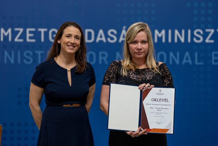 Nemzetgazdasági Minisztériumban került sor a Pénzügyi Tudatosság Fejlesztéséért Díj átadására